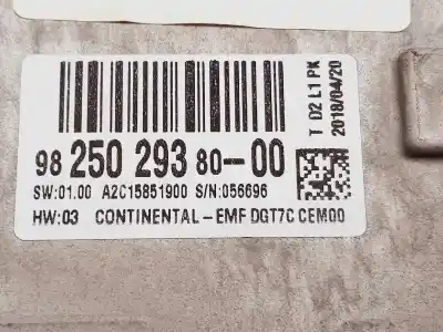 İkinci el araba yedek parçası çok fonksiyonlu ekran için citroen c4 spacetourer blue hdi s&s eat6 feel oem iam referansları 9825029380  