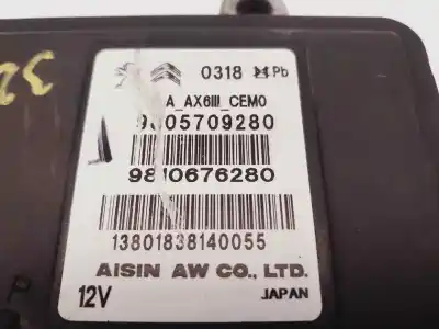 Second-hand car spare part automatic gearbox control unit for citroen c4 spacetourer blue hdi s&s eat6 feel oem iam references 9805709280  9810676280
