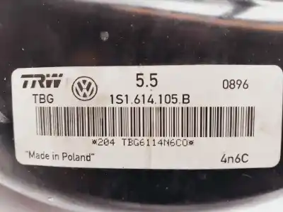 Автозапчастина б/у гальмівний серво для seat mii (kf1) style посилання на oem iam 1s1614105b  
