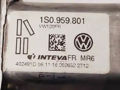 Автозапчасти б/у регулятор стекла переднего правого за seat mii (kf1) style ссылки oem iam 1s4837462a  1s0959801