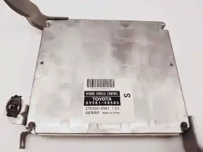 Pezzo di ricambio per auto di seconda mano centralina motore per lexus rx (_u3_) 400h (mhu38_) riferimenti oem iam 8998148500  2752000981
