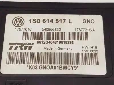 Автозапчастина б/у абс для seat mii (kf1) style посилання на oem iam 1s0614517l  54086612g