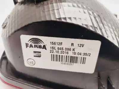 Автозапчасти б/у правый задний фонарь за seat mii (kf1) style ссылки oem iam 1sl945096k  