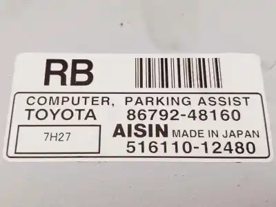 Pezzo di ricambio per auto di seconda mano modulo elettronico per lexus rx (_u3_) 400h (mhu38_) riferimenti oem iam 8679248160  51611012480