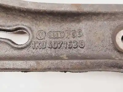 Peça sobressalente para automóvel em segunda mão braço de suspensão inferior dianteiro direito por seat leon (1p1) reference referências oem iam 1k0407153g  