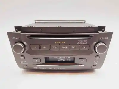 Second-hand car spare part audio system / radio cd for lexus gs (gs/us/ws19) 450 h oem iam references 8612030a90e0