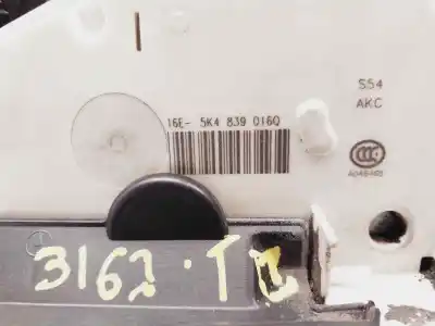 Автозапчасти б/у замок задней правой двери за seat leon (5f1) i-tech ссылки oem iam 5k4839016q  
