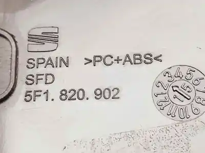 Автозапчастина б/у аераційна решіта для seat leon (5f1) i-tech посилання на oem iam 5f1820902  