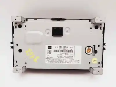 Автозапчасти б/у многофункциональный дисплей за seat leon (5f1) i-tech ссылки oem iam 5f0919603a  