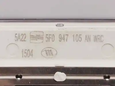 Автозапчастина б/у внутрішне світло для seat leon (5f1) i-tech посилання на oem iam 5f0947105  