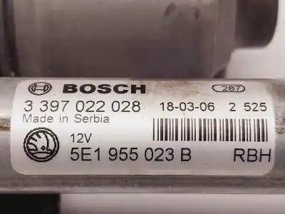 Recambio de automóvil de segunda mano de motor limpia delantero para skoda octavia lim. (5e3) rs 245 referencias oem iam 5e1955023b 3397022028 5e1955119a