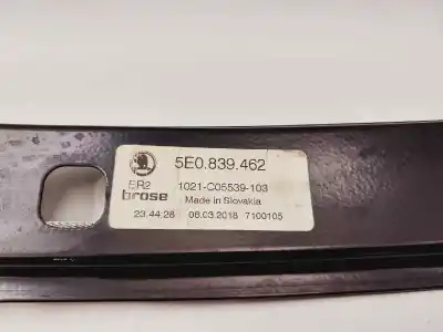 İkinci el araba yedek parçası arka sag cam regülatörü için skoda octavia lim. (5e3) rs 245 oem iam referansları 5e0839462 0130822724 5q0959812e