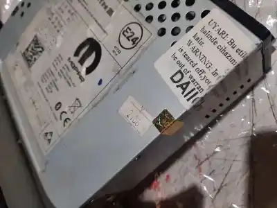 Second-hand car spare part audio system / radio cd for fiat qubo (300) dynamic oem iam references 07356985420 20180627 mc56sl5d180508