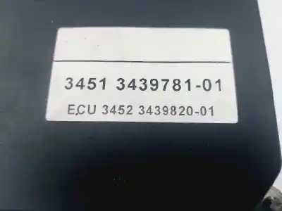 Peça sobressalente para automóvel em segunda mão abs por bmw x3 (e83) 2.0d referências oem iam 3451343978101  3452343982001