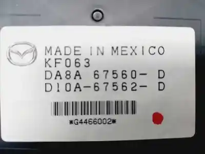 Second-hand car spare part electronic module for mazda 2 lim. () luxury oem iam references da8a67560d kf063 d10a67562d