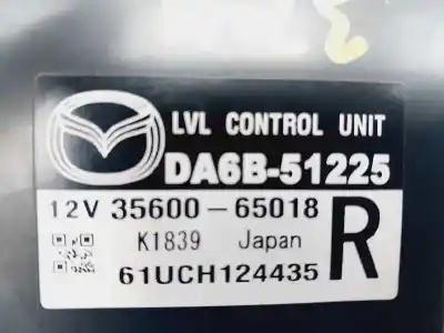 Pièce détachée automobile d'occasion module électronique pour mazda 2 lim. () luxury références oem iam da6b51225  3560065018