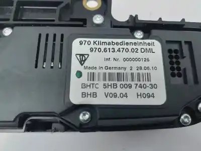 Second-hand car spare part climate control for porsche panamera 4 oem iam references 97061347002dml 97061347002 5hb00974030
