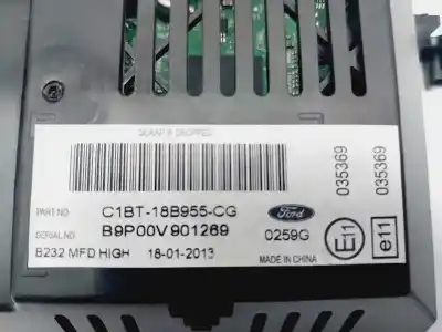 Автозапчастина б/у багатофункційний дисплей для ford b-max titanium x посилання на oem iam c1bt18b955cg  b9p00v901269