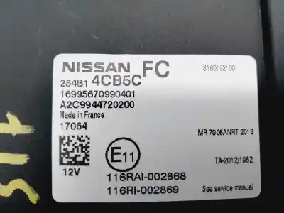 İkinci el araba yedek parçası konfor modülü için nissan pulsar (c13) tekna oem iam referansları a2c32559700 a2c99447202 284b14cb5c