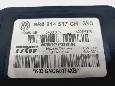 Peça sobressalente para automóvel em segunda mão abs por skoda rapid active referências oem iam 6r0614517ch  