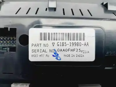 Pièce détachée automobile d'occasion commande de chauffage / climatisation pour ford ka+ ultimate références oem iam g1b519980aa  2038236