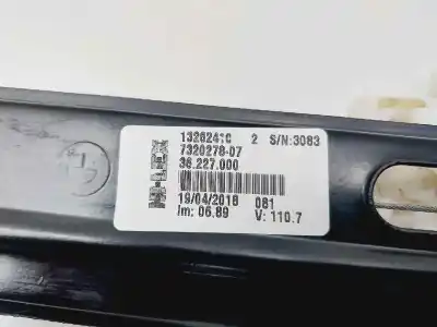 Second-hand car spare part passenger side right window regulator for mini one m1 oem iam references 13262410  71019003