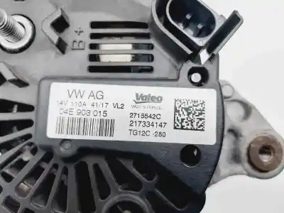 Peça sobressalente para automóvel em segunda mão alternador por volkswagen t-roc edition referências oem iam 04e903015  