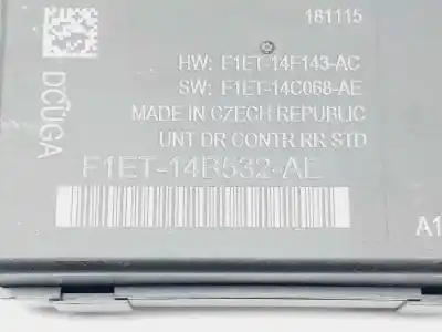 Second-hand car spare part electronic module for ford focus lim. business oem iam references f1et14b532ae  