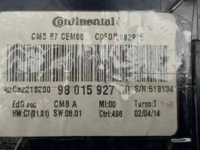 Peça sobressalente para automóvel em segunda mão quadrante por citroen c4 lim. business referências oem iam 9801592780  