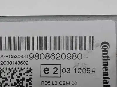 Peça sobressalente para automóvel em segunda mão sistema de dvd por citroen c4 lim. business referências oem iam 9808620980  