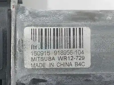 Second-hand car spare part driver left window regulator for land rover range rover evoque evoque oem iam references bj322320ag  918956104