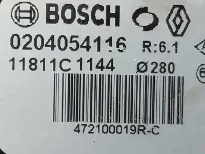 Peça sobressalente para automóvel em segunda mão servo freio por renault fluence dynamique referências oem iam 472100019r  0204054116