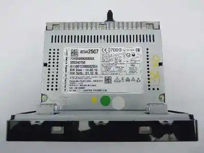 Second-hand car spare part audio system / radio cd for opel corsa e selective oem iam references 42342507  555343750