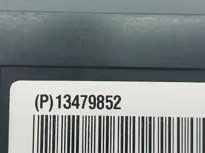 Second-hand car spare part electronic module for opel corsa e selective oem iam references 13479852  