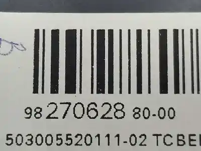 Piesă de schimb auto la mâna a doua ceas bord pentru citroen c4 picasso feel referințe oem iam 982706288000  