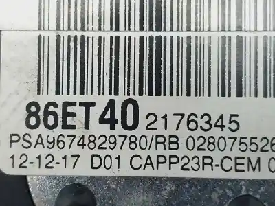 Автозапчастина б/у педальний потенціометр для citroen c4 picasso feel посилання на oem iam 86et402176345  9674829780
