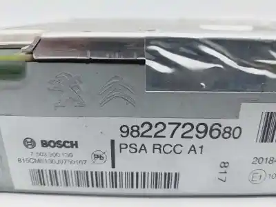 Pezzo di ricambio per auto di seconda mano impianto audio / radio cd per citroen c4 picasso feel riferimenti oem iam 9822729680  7503900130
