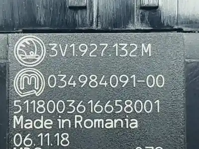 Автозапчастина б/у многофункційне управління для skoda superb (3v3) style посилання на oem iam 3v1927132m  03498409100