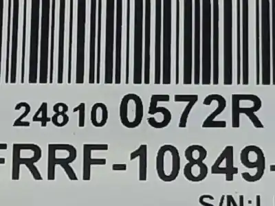 Peça sobressalente para automóvel em segunda mão quadrante por renault trafic combi 2.0 dci diesel energy referências oem iam 248100572r  