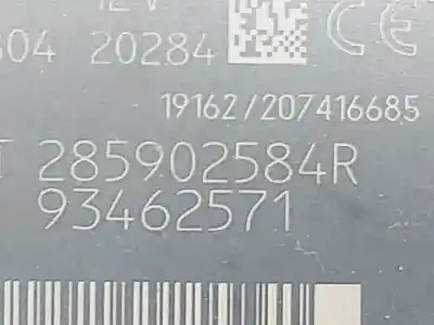 Second-hand car spare part electronic module for renault trafic combi 2.0 dci diesel energy oem iam references 285902584r  