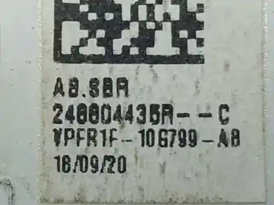 Second-hand car spare part electronic module for renault trafic combi 2.0 dci diesel energy oem iam references 248804435r  