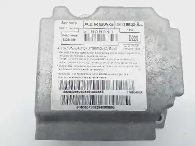 Second-hand car spare part AIRBAG CONTROL UNIT for LANCIA DELTA (181)  OEM IAM references 51808041  53284389