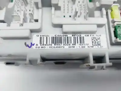 Second-hand car spare part fuse box unit for hyundai i20 active tecno oem iam references 91955c8520  