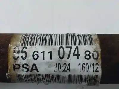Автозапчасти б/у передняя правая трансмиссия за citroen c4 lim. business ссылки oem iam 9661107480  