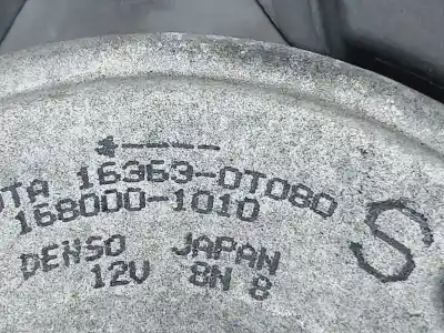 Pezzo di ricambio per auto di seconda mano elettroventola per toyota auris hybrid active riferimenti oem iam 163630t080  163630t090