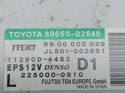 Peça sobressalente para automóvel em segunda mão módulo eletrônico por toyota auris hybrid active referências oem iam 8965002640 jl501002851 6900002029