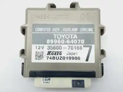 Peça sobressalente para automóvel em segunda mão módulo eletrônico por toyota auris hybrid active referências oem iam 8996064070
