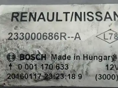 Peça sobressalente para automóvel em segunda mão motor de arranque por renault talisman limited referências oem iam 233000686r  0001170633