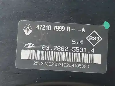 Автозапчастина б/у гальмівний серво для dacia dokker 1.6i glp посилання на oem iam 472107999r  