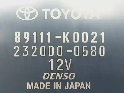 Second-hand car spare part electronic module for toyota yaris xpa1f oem iam references 89111k0021  2320000580